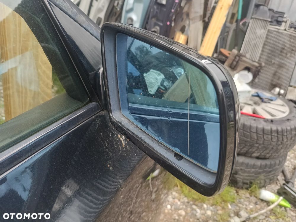 BMW E60 E61 LIFT black sapphire metallic LUSTERKO PRAWE CZARNE ELEKTRYCZNE EUROPA - 2