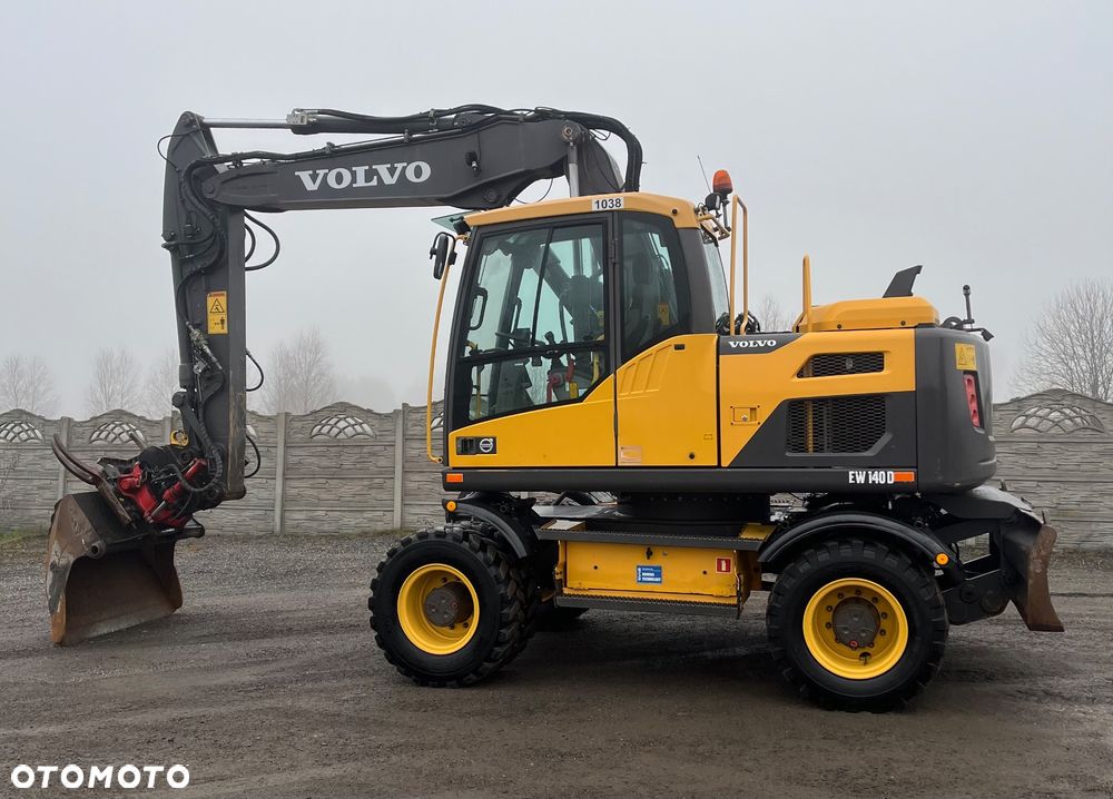 Volvo EW 140 D / ROTOTILT + SZCZYPCE / SPROWADZONA / KOPARKA KOŁOWA / EW 160 D - 3