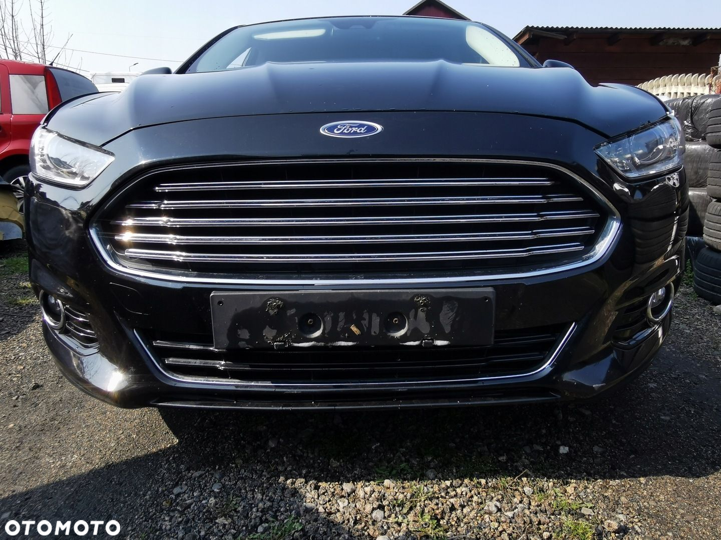 FORD MONDEO MK5 MKV 14-19 ZDERZAK MASKA 2 x BŁOTNIK PRZÓD KOMPLETNY BD - 12