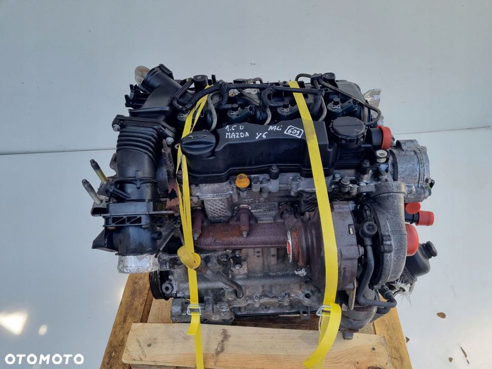 SILNIK KOMPLET Mazda 3 BK 1.6 D MZR-CD 109KM Y6 Y642 - 1