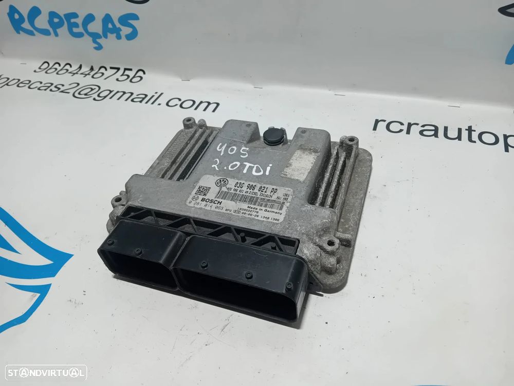 Centralina Bosch Original Volkswagen VW 03G 906 021 PP / 0 281 014 063 - 3