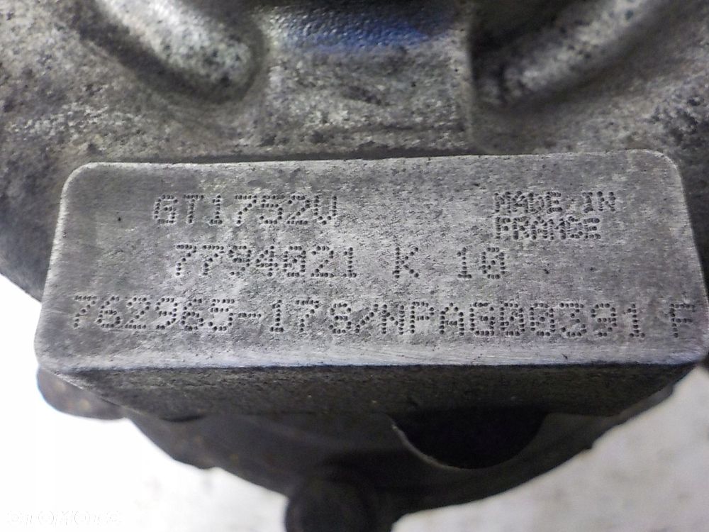BMW X3 E83 2.0D TURBOSPRĘŻARKA TURBINA 7794021 - 7