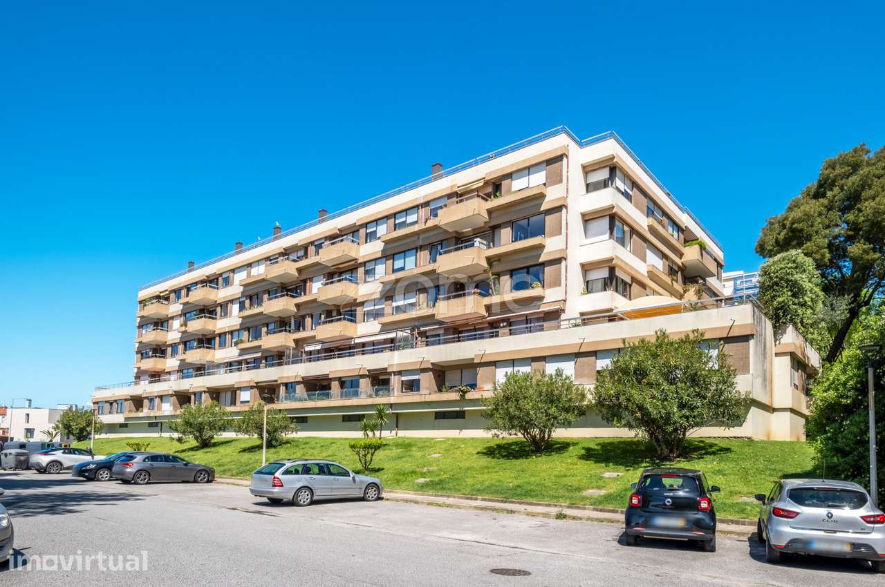 Apartamento T2 com varanda e vista desafogada sobre o rio e o mar - Grande imagem: 2/41