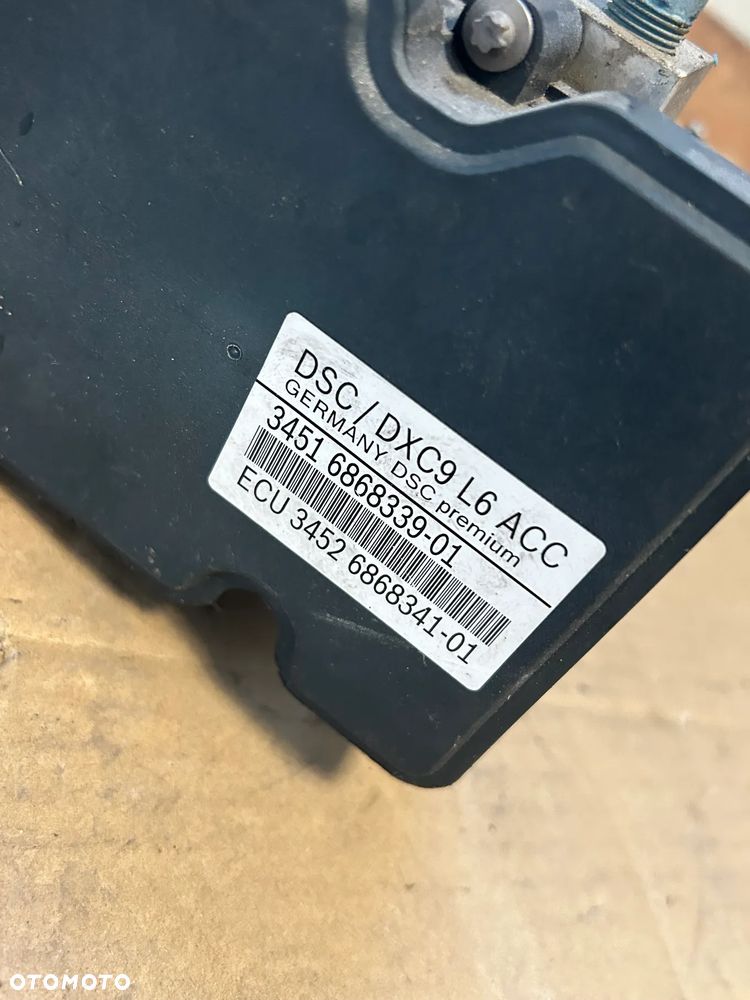 STEROWNIK POMPA ABS ACC RADAR BMW F10 F11 6868339 - 2