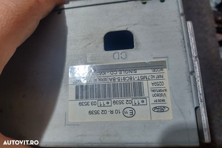 Radio cd 7M5T-18C815-BA 7M5T18C815BA Ford Focus 2 [2004 - 2008] wagon - 4