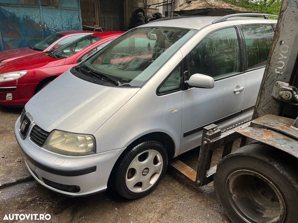 Dezmembrez Seat Alhambra 2003 gri argintiu 1,9 TDI cod AUY - 4