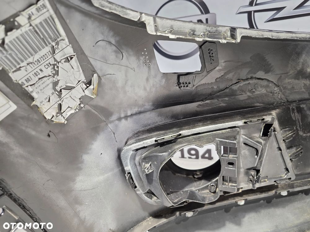 VW TIGUAN 5N0 I LIFT R-LINE 10- ZDERZAK PRZEDNI PRZÓD + KRATKA ŚRODKOWA + LEWA KRATKA BOCZNA + SPOJER + PODKŁADKA POD TABLICE , NR 5N0807221AP , 5N0805903T , NR AUKCJI NZ1560 - 27