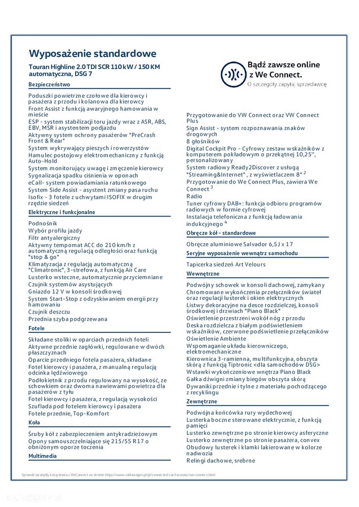 Volkswagen Touran 2.0 TDI BMT Highline DSG - 5