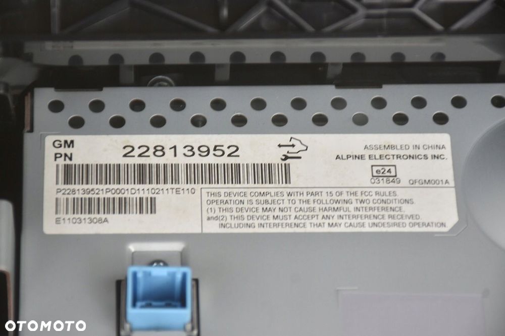 radio chevrolet * volt opel ampera 22813952 ekran uk - 5