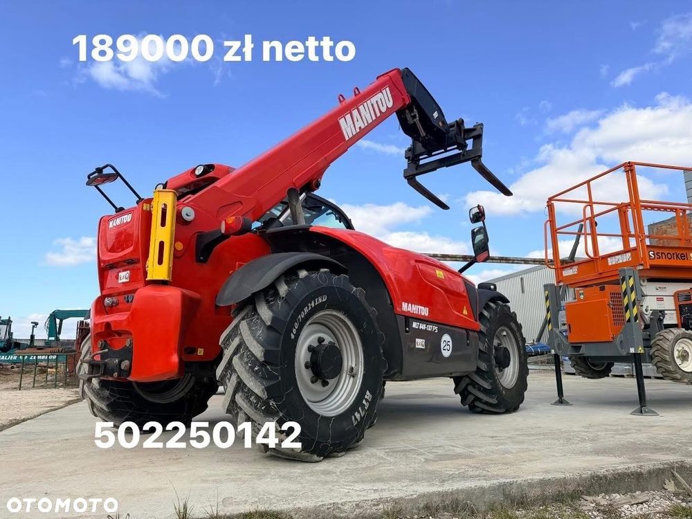 Manitou Manitou Ładowarka teleskopowa Manitou Mlt 840 137 PS łyżka widły Merlo 42.7 TF 737 130 Jcb 541-70 Bobcat TL 38.70 rolnicza budowlana KLIMA 841-145 PS+ zaczep hydr 625 630 635 733 737 741 742 841 850 961 - 2