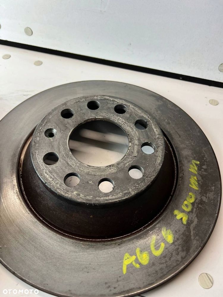 Tarcza hamulca tylnego 300mm Audi A6 S6 C6 4F 2010 TYŁ KOMPLET - 7