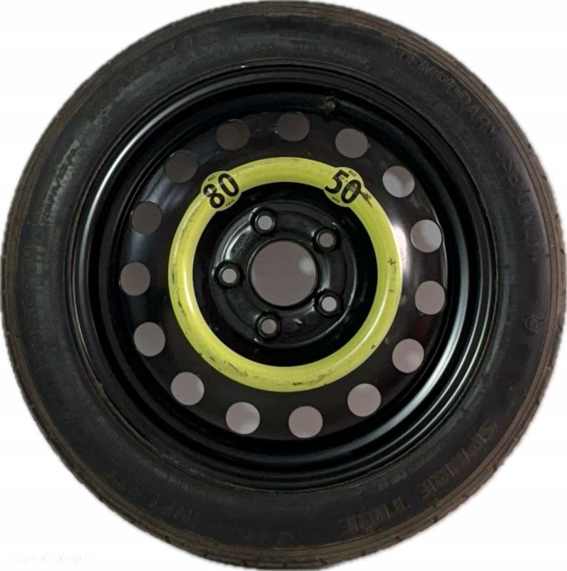 KOŁO DOJAZDOWE ZAPASOWE KIA CEED T125/80/D16 5X114.3 DARMOWA DOSTAWA! - 1