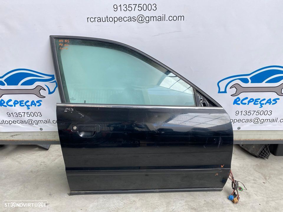 PORTA FRENTE FRONTAL DIREITA AUDI A4 B5 SLINE S-LINE S LINE FECHO ELEVADOR MOTOR PUXADOR VIDRO - 1