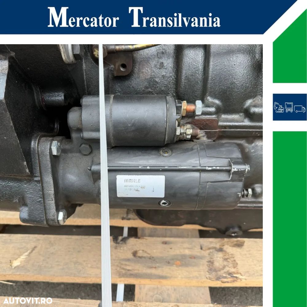 Electromotor JCB Mahle AZF4224 12V 4,2KW  JCB 3 CX