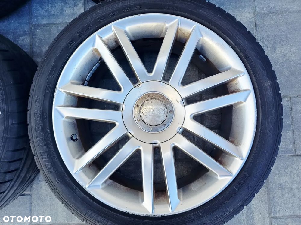 FELGI Z OPONAMI KOŁA ALUMINIOWE AUDI A3 R18 5X112 57,1 mm OPONY 2X LATO 2X ZIMA R18 245/40 NR19 - 2