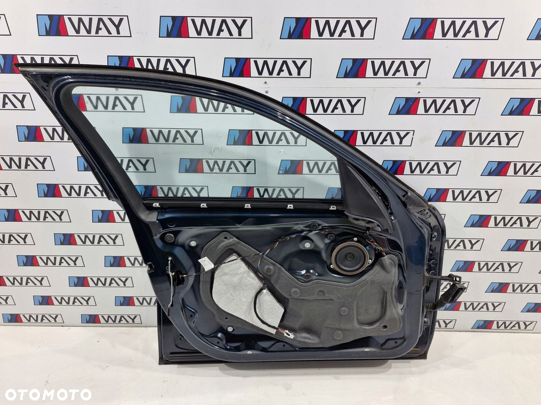 BMW F20 DRZWI LEWY PRZÓD PRZEDNIE LEWE B38 MIDNIGHT BLUE KOMPLETNE - 6