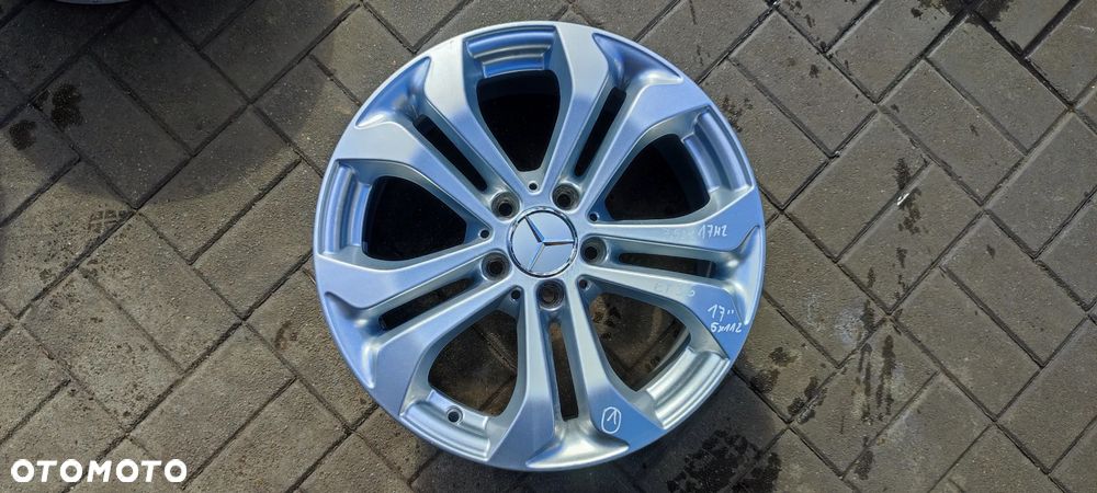 FELGI ALUMINIOWE 5x112 7,5Jx17 CALI ET36 fi66.6 2534010600 MERCEDES GLC 4 SZTUKI KOMPLET - 2