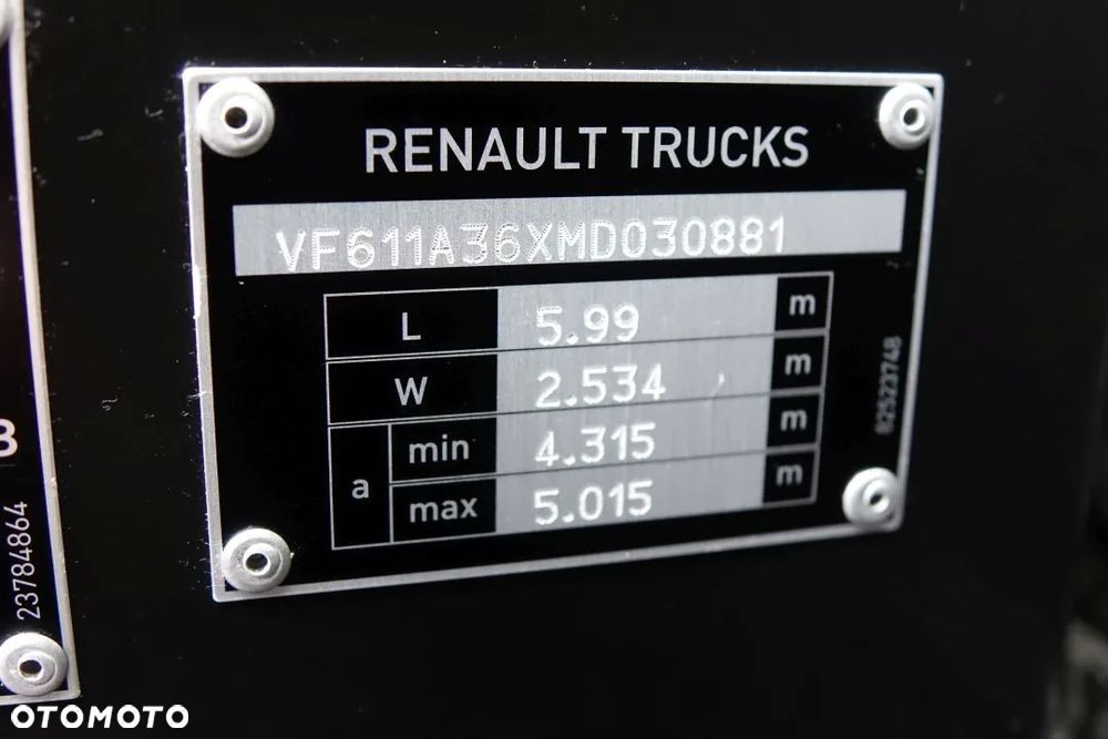 Renault GAMA T480 DTI 13 / STANDARD / EURO 6 / AUTOMAT / 2 ZBIORNIKI / SILNIK 13 LITRÓW - 30