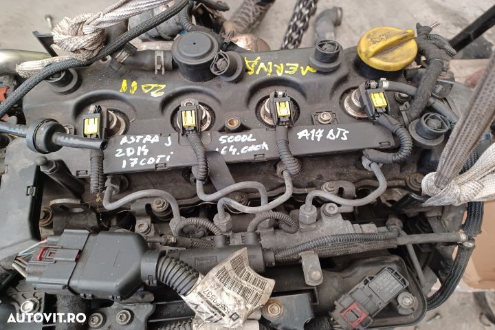 Motor fara anexe A17DTS 164.000KM MX1253 MX1253 Opel Astra J [facelif - 1