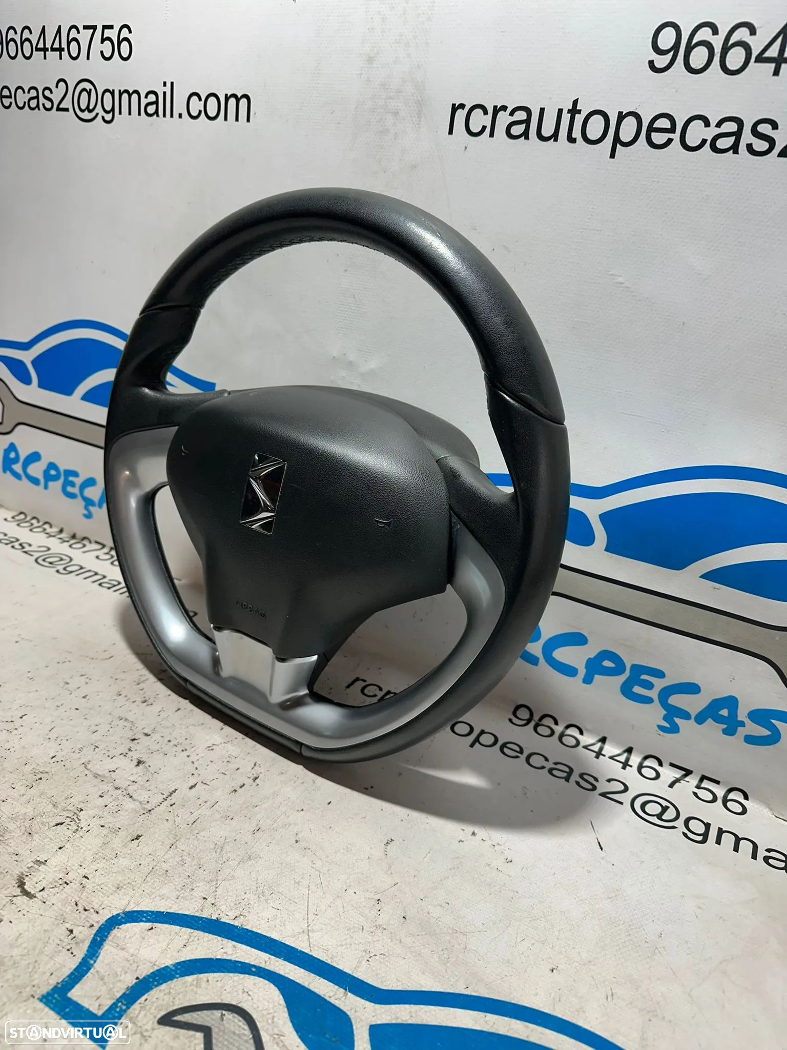 .Volante Guiador Pele Original Citroen DS3 3068794 - 1