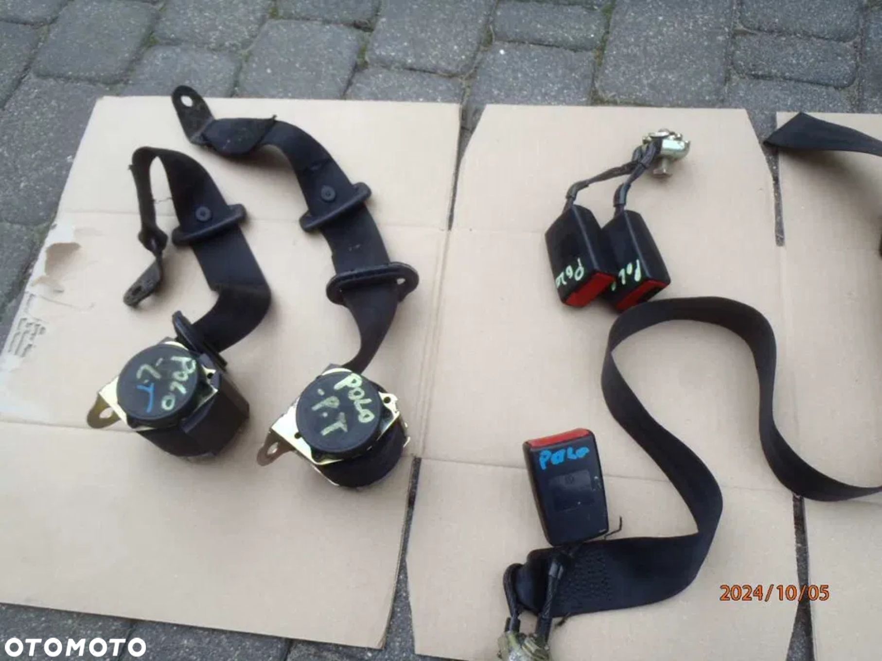 pas pasy napinacz zapinka wpinka klamra airbag audi a2 polo 9n - 1