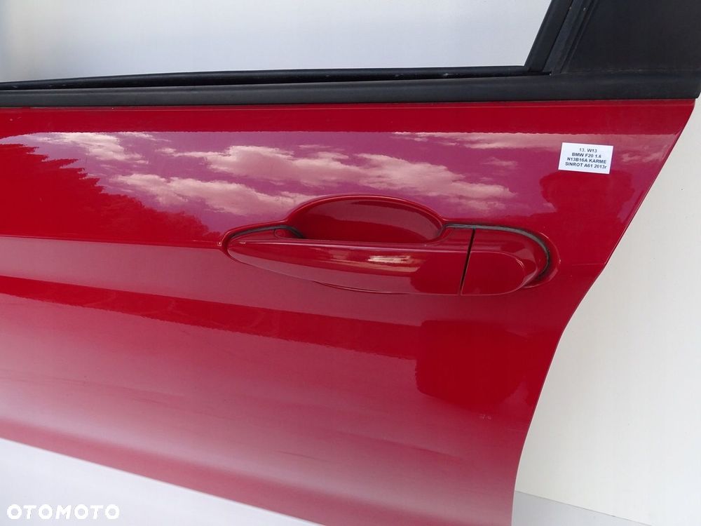 DRZWI LEWY PRZÓD LEWE PRZEDNIE KARMESINROT A61 BMW F20 11-19r - 8