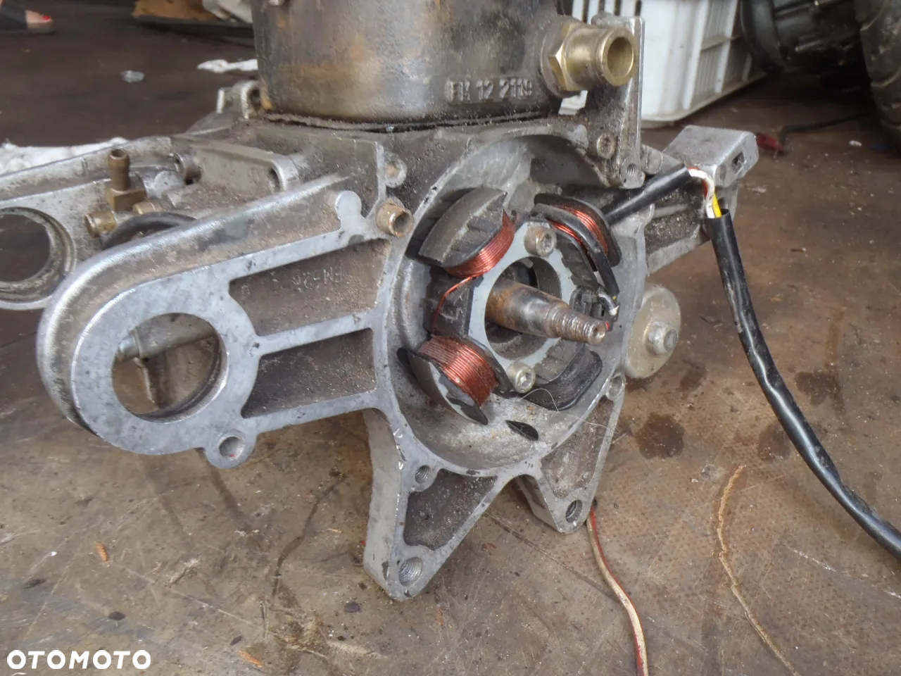 silnik motor cylinder rozrusznik prądnica MORINI FM50  fm 50 ligier ambra nova microcar aixam - 25