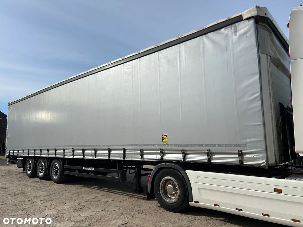 Schmitz Cargobull SCHWARZMULLER / PODNOSZONY DACH 385/55 R 22.5 OPONY / BARDZO LEKKA WAGA 5960 KG / 2016 ROK !! - 24