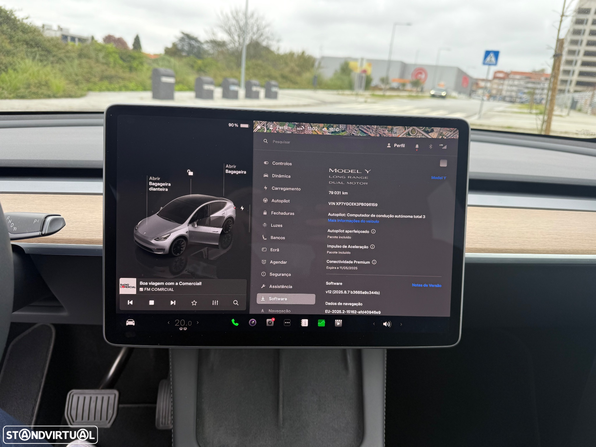Tesla Model Y Long Range Tração Integral - 19