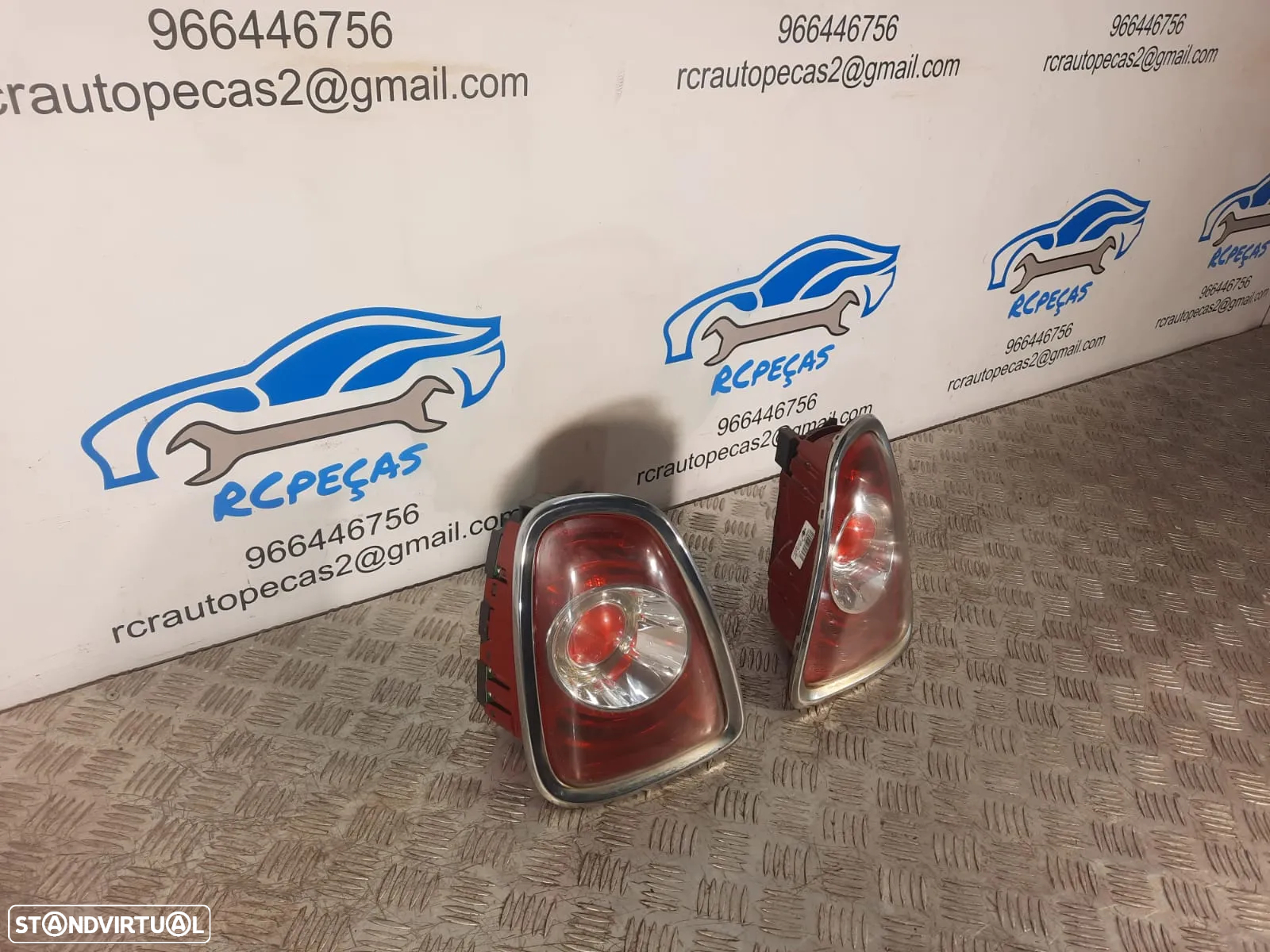 .FAROLIM FAROLINS TRASEIRO TRÁS ESQUERDO DIREITO ORIGINAL MINI COOPER R56 LCI FACELIFT R57 CABRIO LCI R58 COUPE R59 ROADSTER ORIGINAIS - 4
