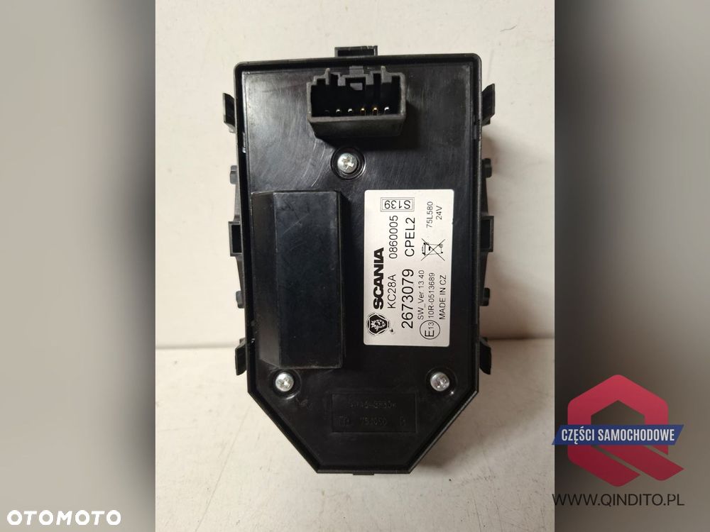 PANEL WŁĄCZNIK ŚWIATEŁ SCANIA R S NTG - 3