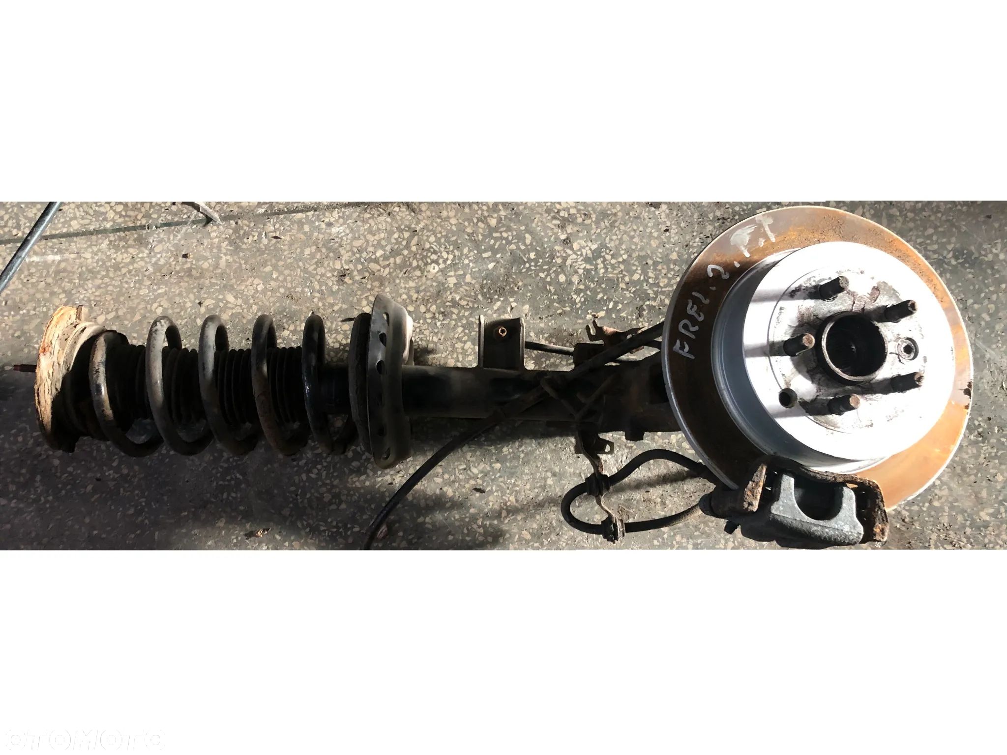 Amortyzator tylny prawy zawieszenie tarcza hamulcowa 6H52-18080 LAND ROVER FREELANDER 2 II - 1