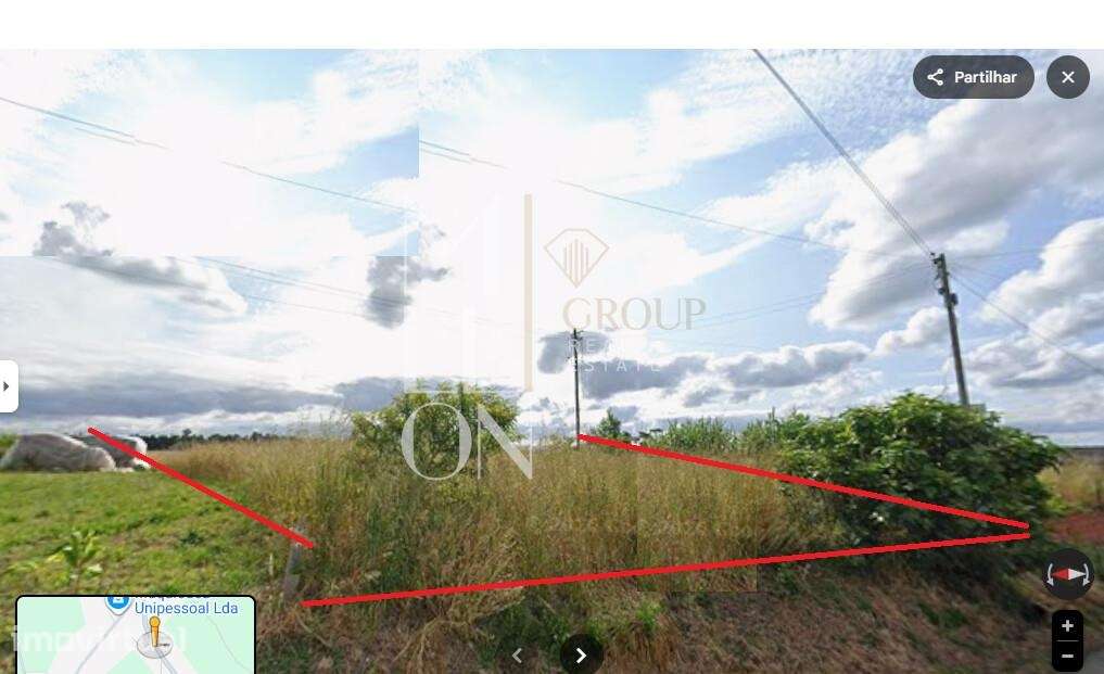 Terreno Urbanizável (c/2042m2 Area Total+17m frente) Ouca Vagos Aveiro - Grande imagem: 2/14