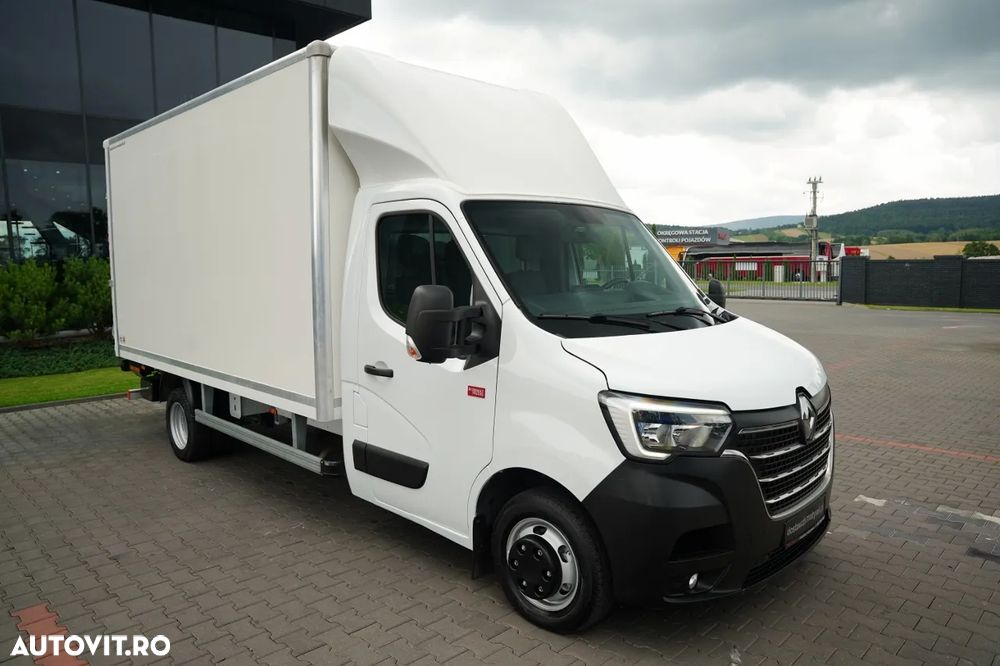 Renault MASTER / CONTAINER 4,2 m / 750 KG DHOLLANDIA LIFT / TWIN / MANUAL / IMPORTAT / EURO 6 - 5