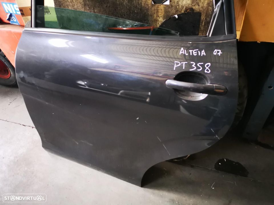 SEAT ALTEA 2007 PORTA TRÁS ESQUERDA PT358 - 2