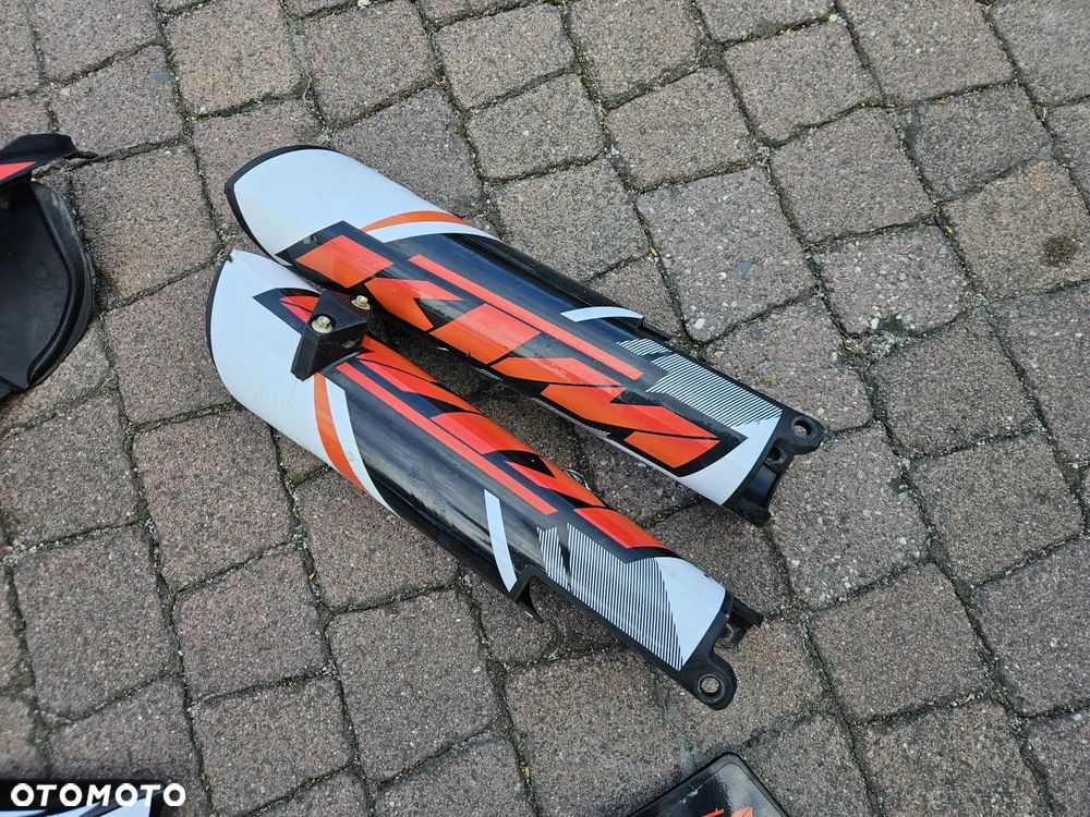 KTM EXC SX SXF 2007-2011 KOMPLET PLASTIKÓW OWIEWKI SIEDZENIE BUDA BAK AIRBOX NADWOZIE RESTYLE LIFT - 10