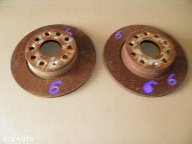 TARCZE HAMULCOWE VW GOLF VI ORYGINAŁ TYŁ