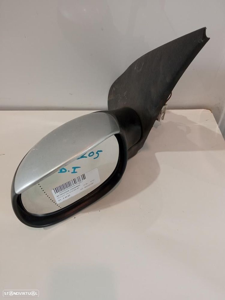 ESPELHO RETROVISOR ESQUERDO PEUGEOT 206 FASTBACK 2002 -96432612XT - 4