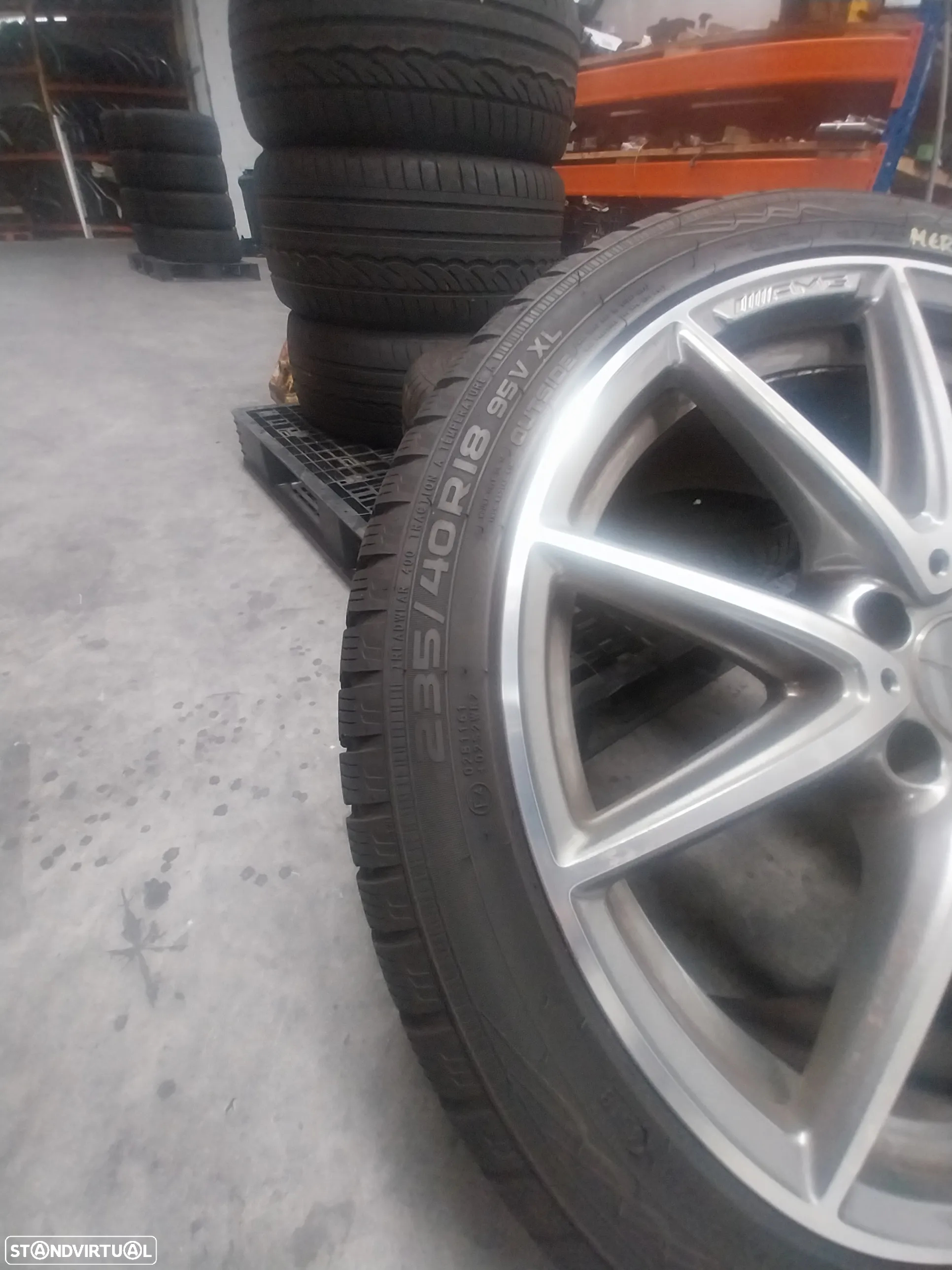 Jantes alumínio Mercedes-Benz AMG W117/W176 - 7