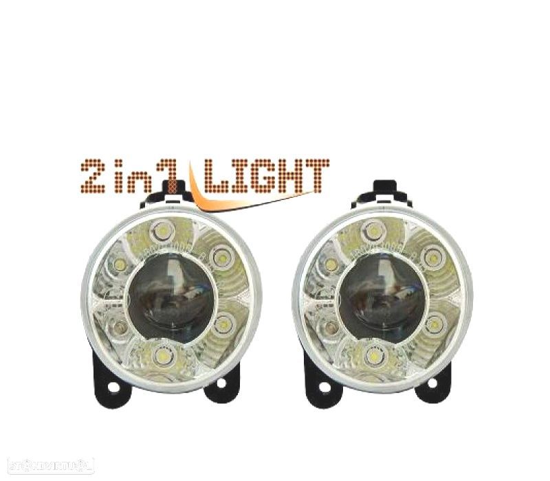 FARÓIS DE NEVOEIRO FRONTAIS PARA VOLKSWAGEN VW - GOLF V 03-08 - 1