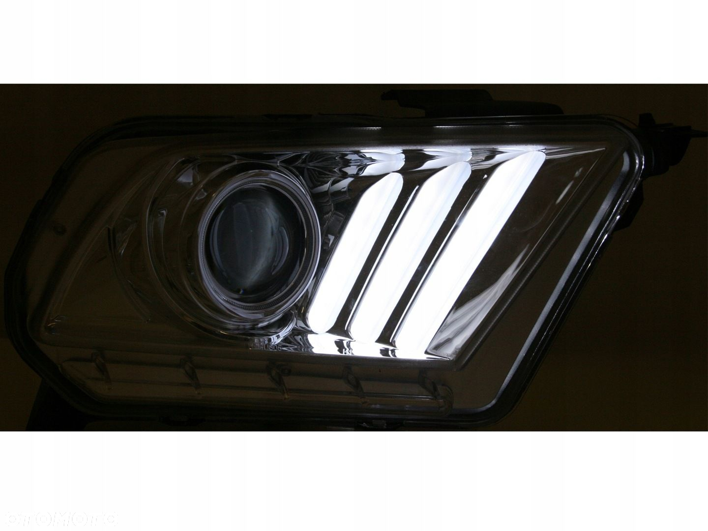 Reflektor Lampa Black Tuning FORD MUSTANG 2010-13 - 2