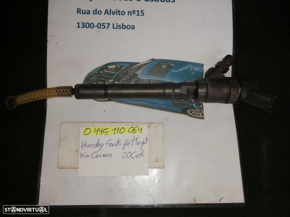 Injector Hiunday Santa Fé Trajet Kia Carens 2.0Crdi  0445110064 - 2