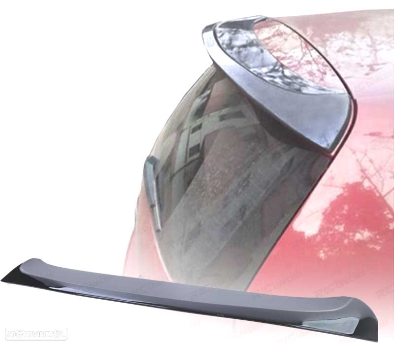 AILERON SPOILER TRASEIRO VOLKSWAGEN VW GOLF 6 LOOK GTI PRETO BRILHANTE - 1