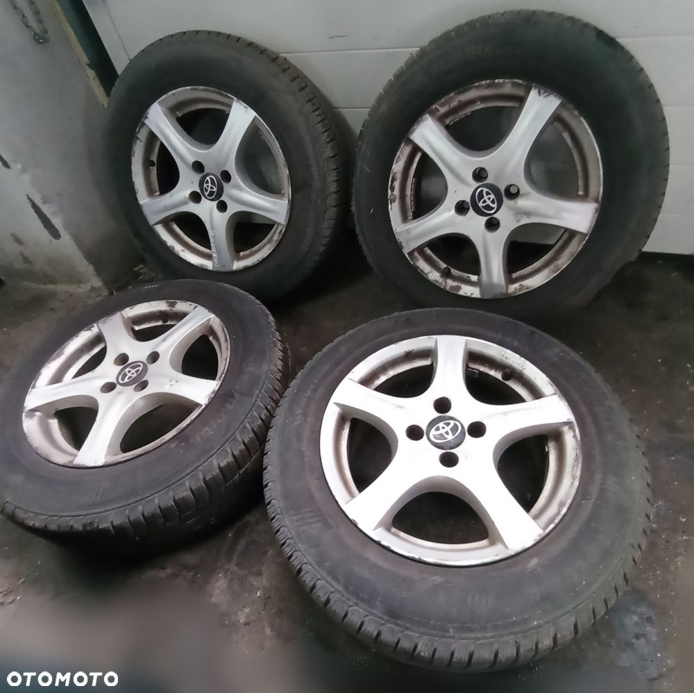 Koła alufelgi 15" opony letnie Toyota Corolla 195/65 R15 - 4