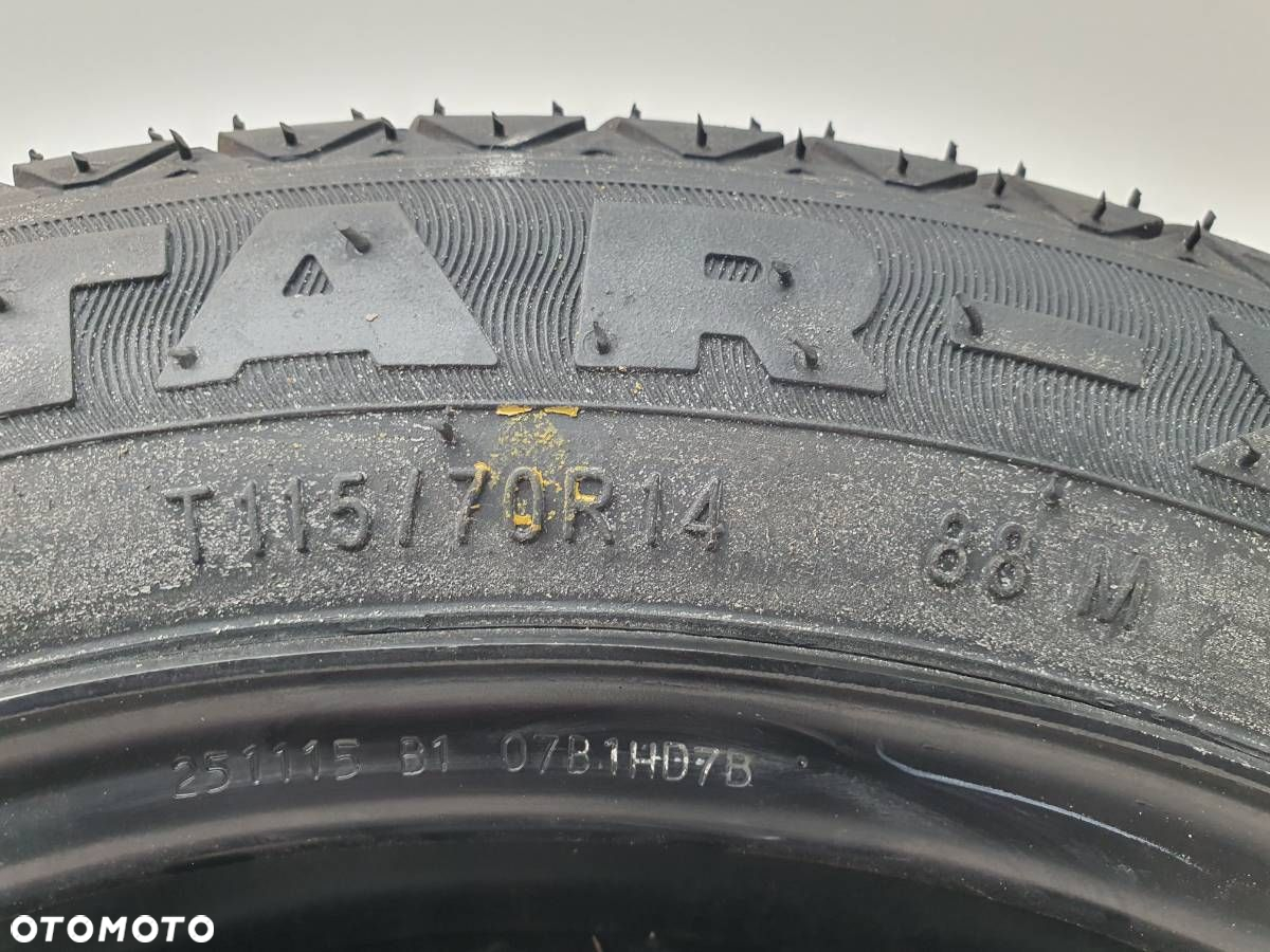 DOJAZDÓWKA KOŁO ZAPASOWE DOJAZDOWE 115/70R14 4X100 - 2