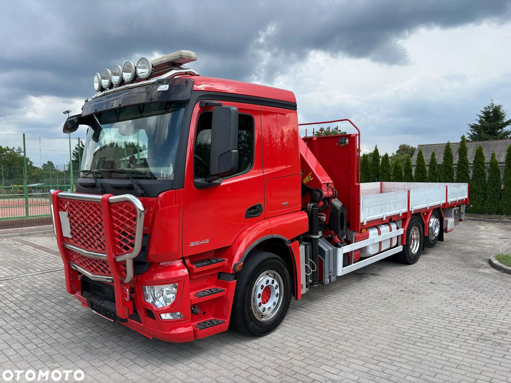Mercedes-Benz ACTROS 2543 6x2 HDS PALFINGER 26002 ŻURAW CRANE - 1