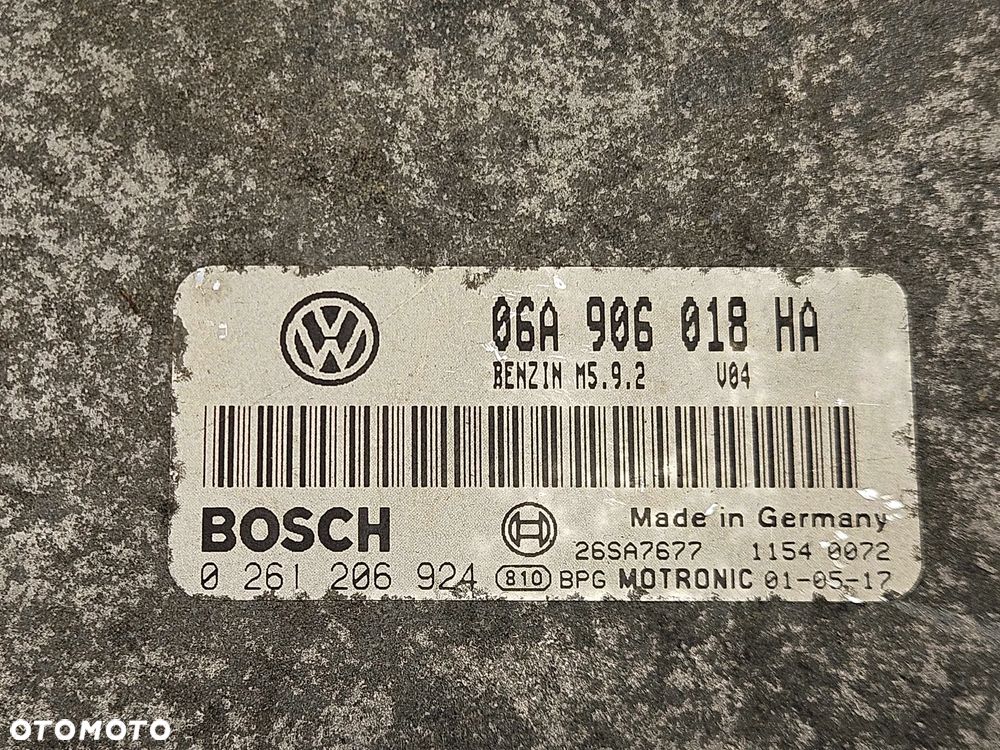 Komputer Sterownik Moduł Silnika 2.0 Benzyna Skoda Octavia I 1 VW Audi - 2