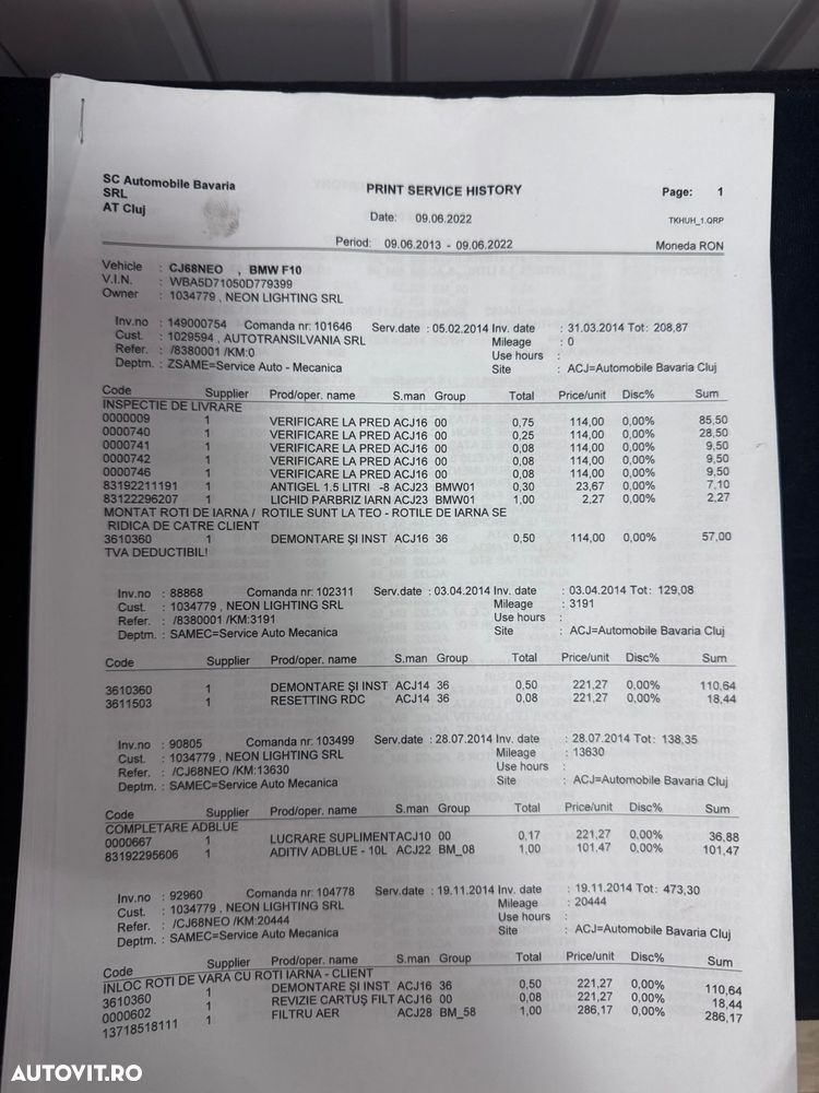 BMW Seria 5 535d xDrive AT - 2