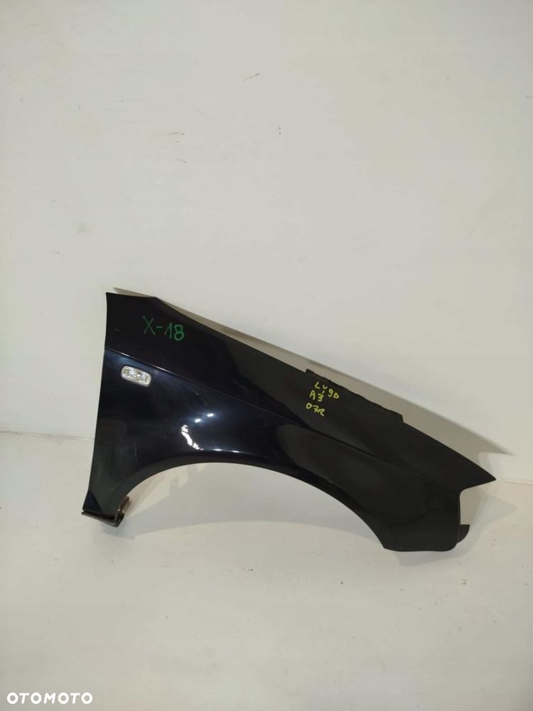 BŁOTNIK PRAWY PRZEDNI AUDI A3 8P LIFT 05-08 LY9B - 4