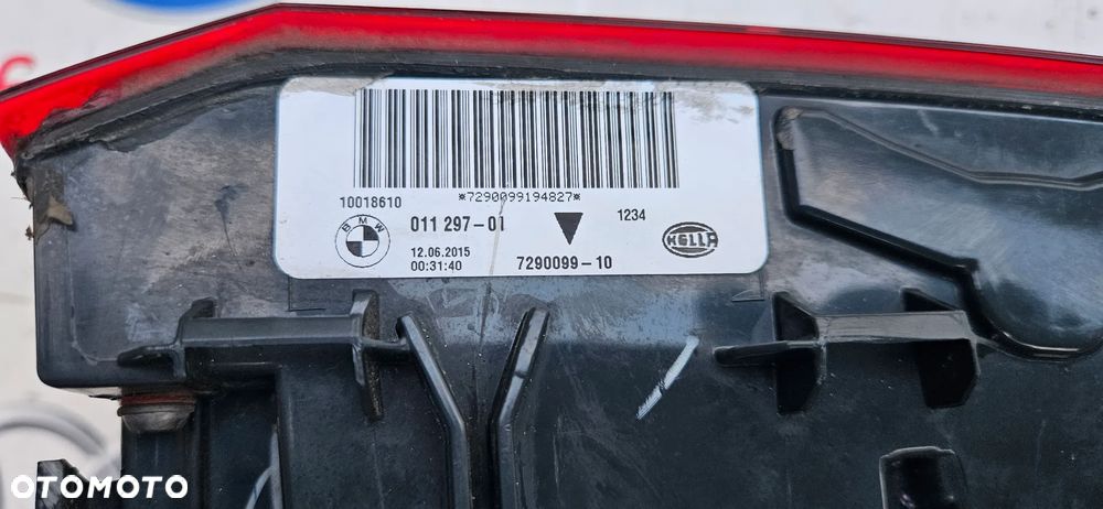 BMW X5 F15 Kompletna lampa tył lewy Lampa tylna lewa HELLA 7290099 IDEALNA - 10